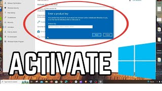 How to Activate Windows 10 using Product Key [upl. by Rosabelle]