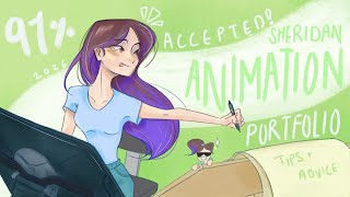 accepted sheridan animation portfolio tips amp tricks [upl. by Sherline]