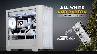 The AMD Snow Queen Has Arrived  TUF Gaming RX 7800 XT White Edition  ASUS A21 Gaming PC Build [upl. by Kathleen]