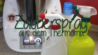 Zauberspray I Putzmittel aus dem Thermomix TM5 vegan [upl. by Nnaeirrac]