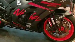 Kawasaki ZX10R Loves IPONE Katana 10w50  You [upl. by Ennaylil]