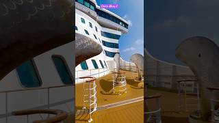 Queen Mary 2 sailing westbound transatlantic [upl. by Ardeth]