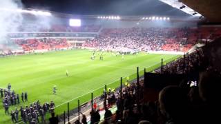 Dění po skončení derby Slavia  Sparta 02 289 2013 HD [upl. by Downall]