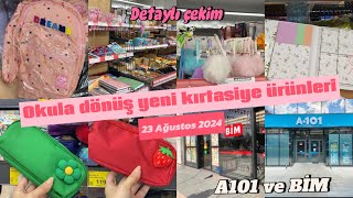 A101 ve BİM 2024 TATLI KIRTASİYE ÜRÜNLERİ detaylı çekim ve seslendirme 📚✏️🎀🌸💖 [upl. by Nire501]