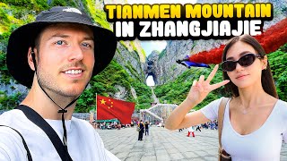 Zhangjiajie Has The Most BEAUTIFUL Mountain In China Tianmen Mountain w WaterLynn amp CookSux [upl. by Nama]