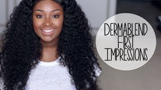 First Impressions  Demo  Dermablend Full Coverage Products [upl. by Almita465]