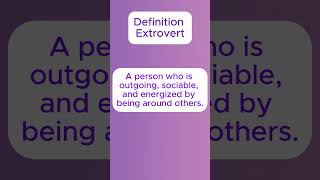 Definition of Introvert Extrovert and Ambivert englishzone history englishphrases [upl. by Mutat528]