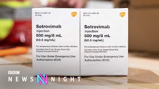 Sotrovimab Can the new Covid antibody treatment deliver on its promises  BBC Newsnight [upl. by Juli]