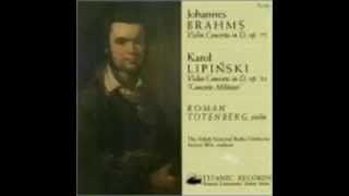 Karol Lipinski Violin Concerto in D op21 [upl. by Obala436]