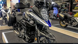 2023 Suzuki VStrom 650XT  First Look [upl. by Lamee711]