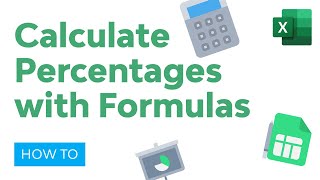 How to Calculate Percentages in Excel with Formulas [upl. by Bartosch]