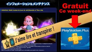 Weekend Multijoueur GRATUIT  Jaime lire et transpirer  Dispo Dragon Ball Xenoverse 2 [upl. by Atlante]