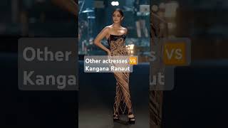 which is better or best queen of ramp walk kanganaranaut bollywooddiaries [upl. by Dowell]