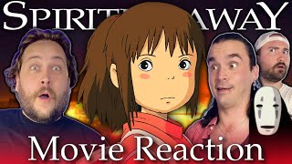 SPIRITED AWAY 2001 MOVIE REACTION  FIRST TIME WATCHING [upl. by Jaehne]