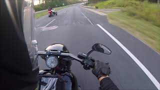 Harley CVO Beakout Vs Can Am Spyder [upl. by Oulman625]