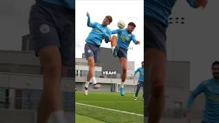 ERLING HAALAND YELLS at MAN CITY teammate 🤣 shorts football soccer [upl. by Harwell]