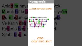 Aliterasyon Şeması  Ceg Gökyüzü Limit [upl. by Nnairam]