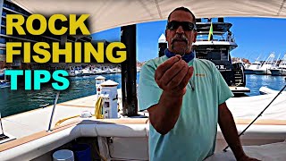 Rock Fishing Tips  SoCal Fishing Gear Techniques amp Tips [upl. by Karen]