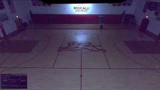 Roncalli Catholic High School vs Lincoln Northwest Mens Varsity Basketball [upl. by Vierno608]