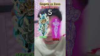 Can Gogeta beat Zeno ⁉️gogetavszeno gogeta dragonball dbz anime [upl. by Imas]