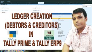 DEBTORS amp CREDITORS LEDGER WITH BILL DETAILS IN TALLY PRIME amp TALLY ERP9 [upl. by Aenaj744]