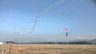 Snowbirds 2012 Battle of Britain pass [upl. by Aiselad779]