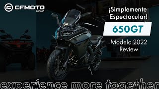 650GT CFMOTO 2022 en Español ¿Será la mejor MOTO del segmento GT  Review y Precio CFMOTO Oaxaca [upl. by Holey]