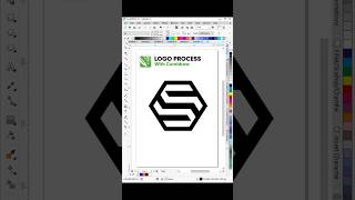 Creative Monogram Logo Design in Coreldraw arexid graphicdesign coreldraw tutorial logodesign [upl. by Retsek]