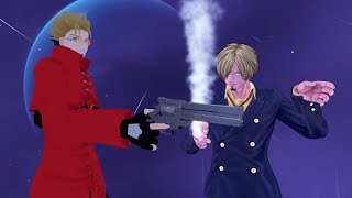 Sanji amp TriGun First Appearance vrchat [upl. by Aiekahs720]