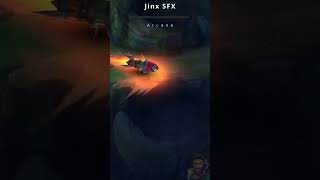 Arcane Jinx SFX amp Voice  League of Legends Quick Showcase [upl. by Kcinimod76]