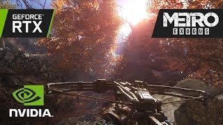 Metro Exodus GeForce RTX RealTime Ray Traced Global Illumination Demo [upl. by Ayt289]