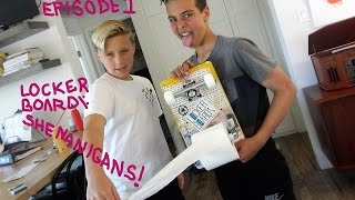 Braille Skateboardings Open House  LOCKER BOARD SHENANIGANS EP1 [upl. by Laius221]