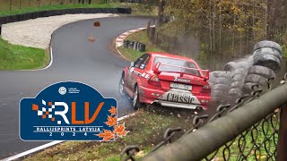 Rallijsprints Latvija 2024 ActionsEVO Drift [upl. by Ivek]