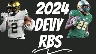 Devy Outlook 2024 Running Backs [upl. by Egan]