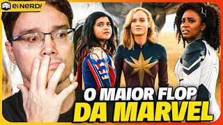 THE MARVELS É A PIOR BILHETERIA DA HISTÓRIA DA MARVEL [upl. by Hameean]