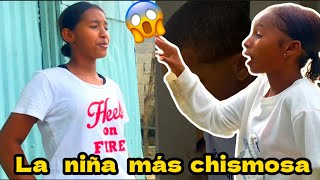 LA NIÑA MÁS CHISMOSA DEL BARRIO  FAMILIA VILLA PALMERA reels viral humor [upl. by Toby]