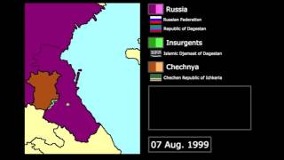 Wars The War of Dagestan 1999 Every Day [upl. by Mcleod]