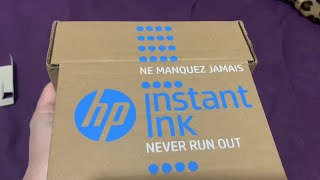 Instant Ink hp  Regular Cartridge vs Instant Ink sent Cartridge [upl. by Elnar]