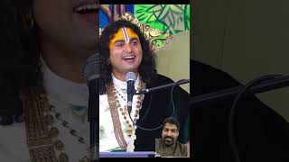 aniruddhacharyajimaharajlivetoday comedy funny radheshyam night guru trending [upl. by Nada]