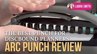 Arc Punch Review Best Punch for Discbound Planners [upl. by Anihta]