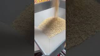 The rice temperature is low and the nutrients are not lost This commercial rice mill is amazing [upl. by Aehs]