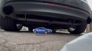 AUDI TT MK2  Suppression du silencieux final  Muffler delete  Cold start amp DSG farts compilation [upl. by Aseyt994]