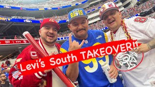 49ers take over Sofi Stadium aka Levis South [upl. by Amora]