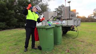 Demonstration on how quotWe Clean Binsquot clean bins [upl. by Hull]