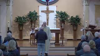 Catholic Mass at St Mary Star of the Sea in Narragansett RI Pastor Rev Robert Forcier [upl. by Kcin]