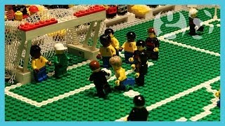 Brazil vs Germany 2014  World Cup 2014  Brickbybrick [upl. by Xaviera]