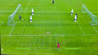 Goalkeeper Training ● Crosses © 4GK [upl. by Airetahs18]