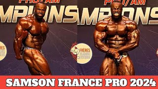 Samson dauda Pre judging at france pro 2024Samson dauda Tsunami pro 2024 [upl. by Anne-Marie]