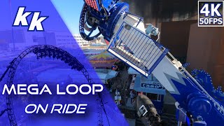 Mega Loop Foire de Mars Troyes 2022 On ride4K 50 fps [upl. by Gavini]