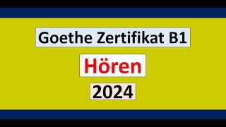 Goethe Zertifikat B1 Hören Modelltest mit Antworten am Ende  Vid  223 [upl. by Cazzie165]